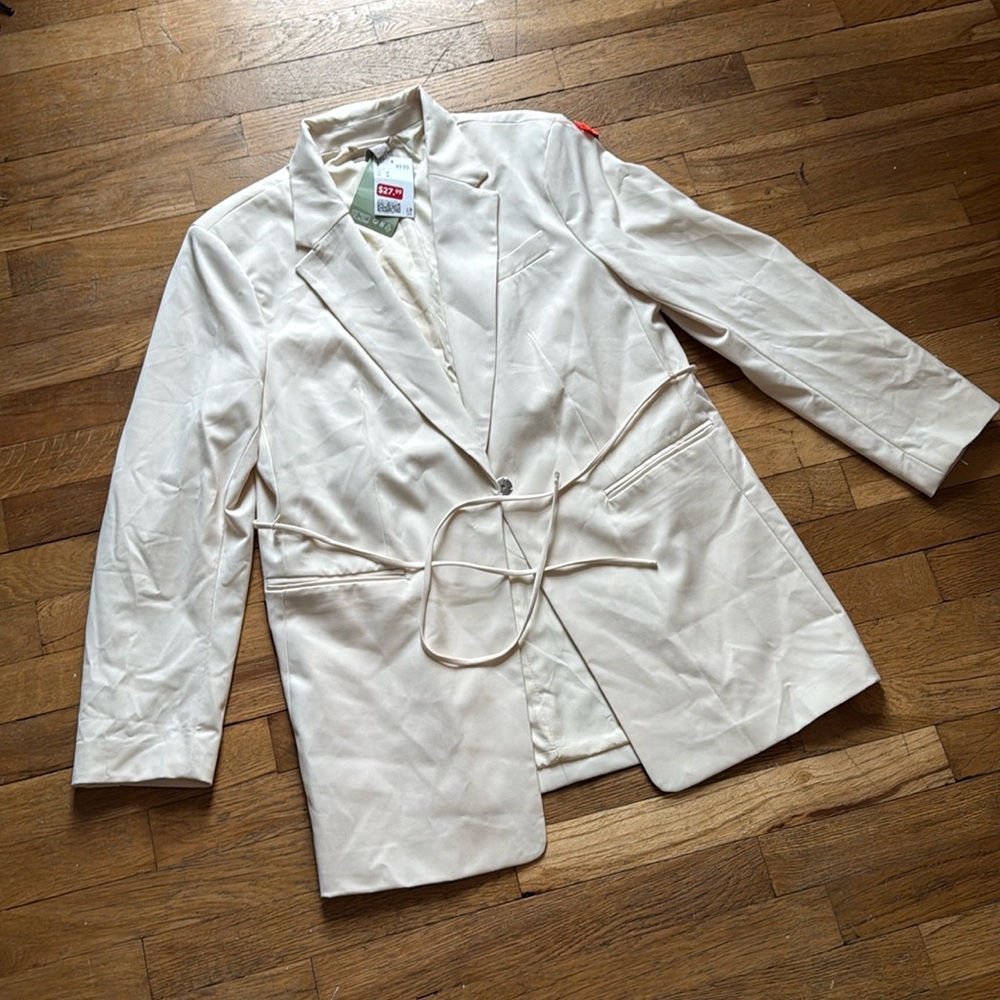 Brand new Cream Blazer
